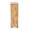 Baxton Studio Adalwin Modern and Contemporary Oak Brown Finished Wood 2-Door Shoe Storage Cabinet 189-11986-ZORO - alternate 2